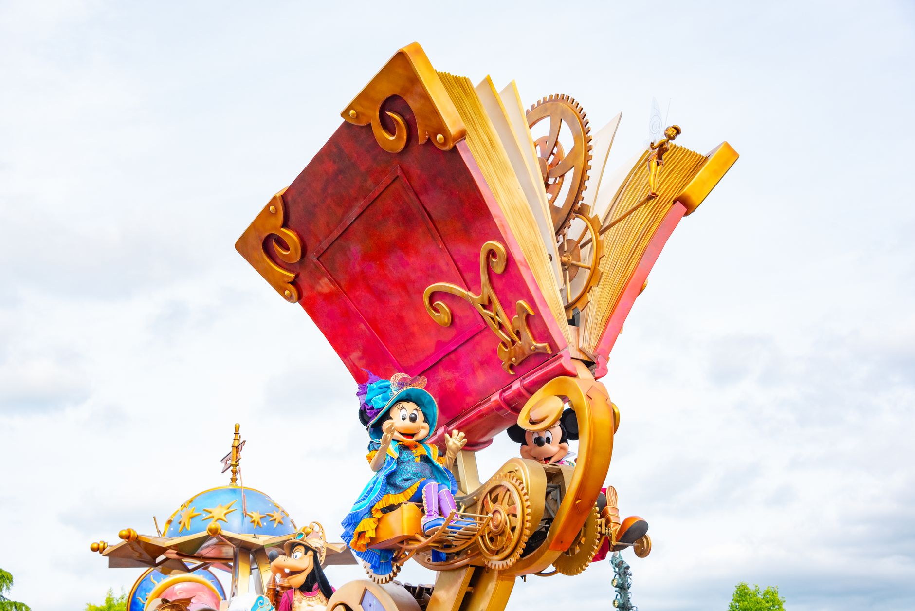 disney figures on parade