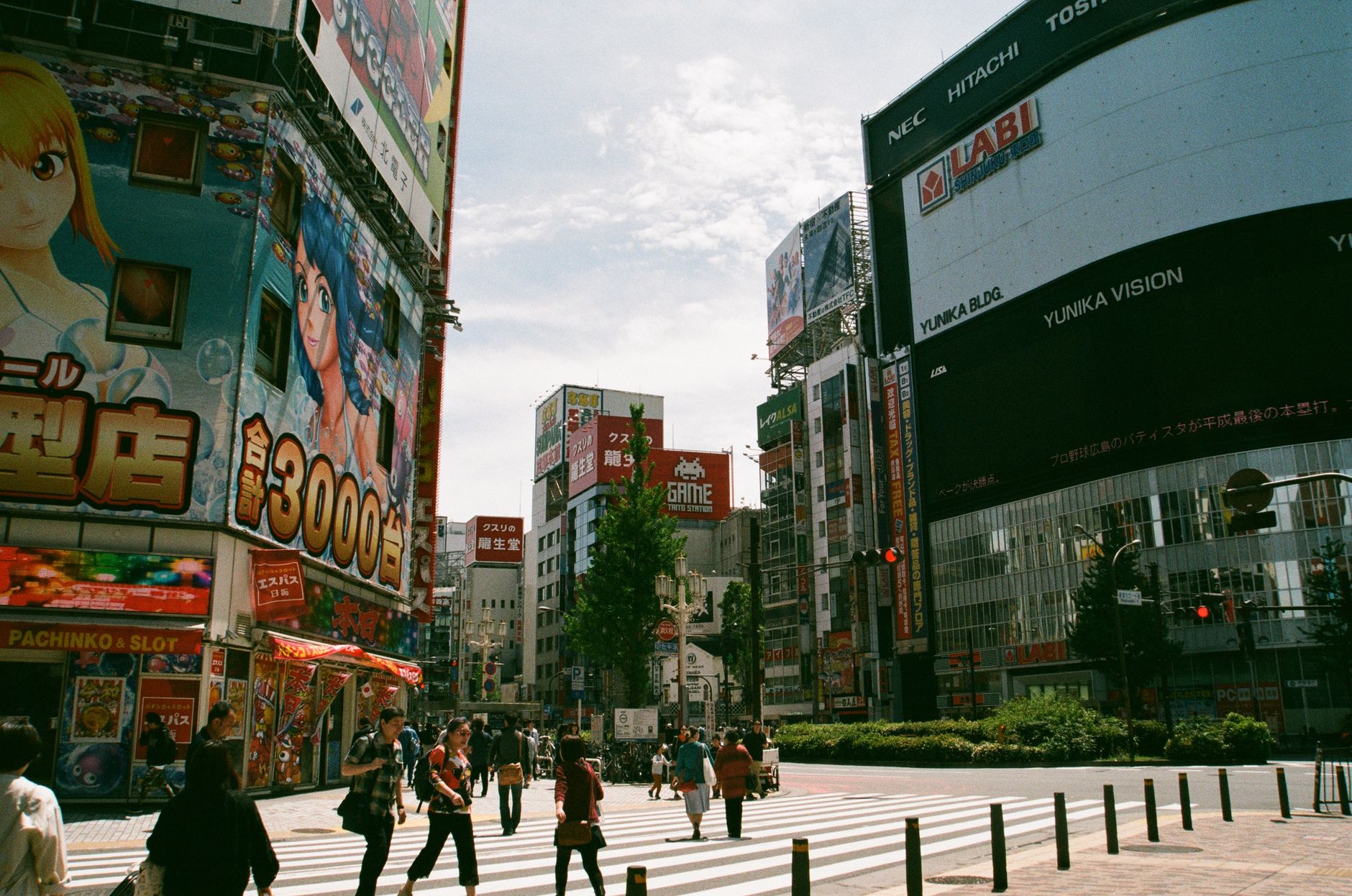 people walking on pedestrian lane